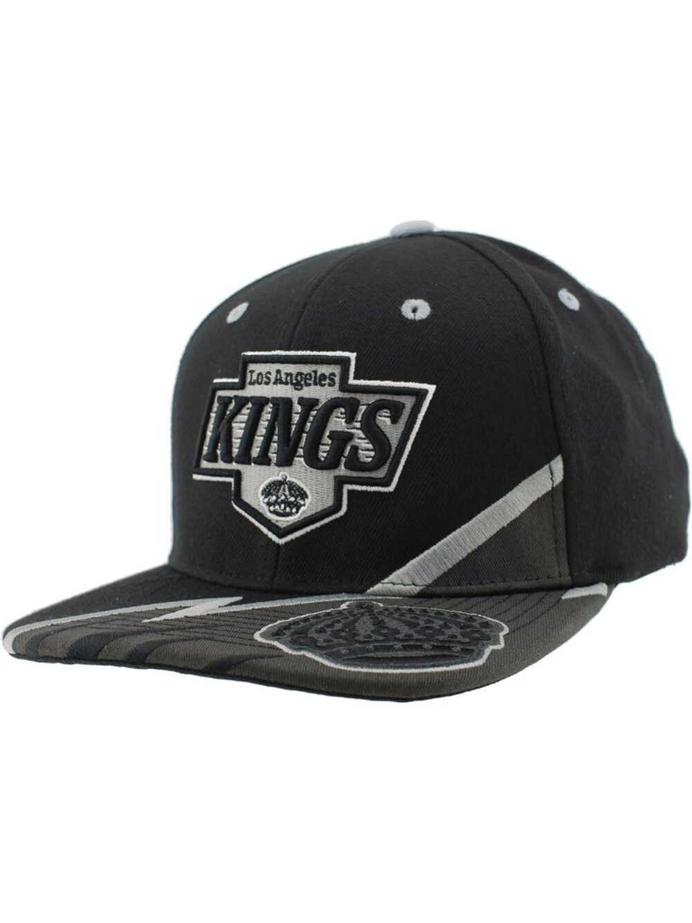Unisex Adjustable Snapback Hat - Officially Licensed NHL Flat Bill Cap, Z11 Bolt